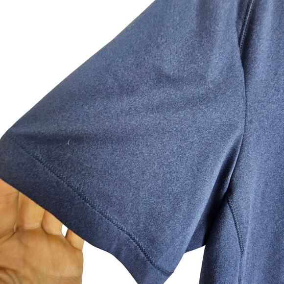 Untuckit Mens Polo Shirt Business Casual Preppy Size L Stretch Comfort Pullover - Picture 4 of 7